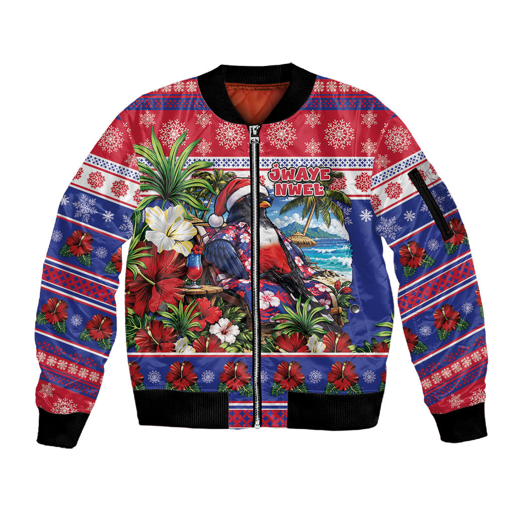 Afro-Haitians Christmas Sleeve Zip Bomber Jacket This Trogon Needs A Beach Retreat