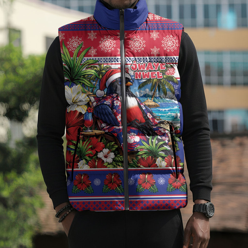 Afro-Haitians Christmas Sleeveless Puffer Jacket This Trogon Needs A Beach Retreat