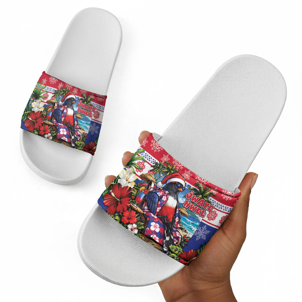 Afro-Haitians Christmas Slide Sandals This Trogon Needs A Beach Retreat