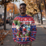 Afro-Haitians Christmas Sweatshirt This Trogon Needs A Beach Retreat