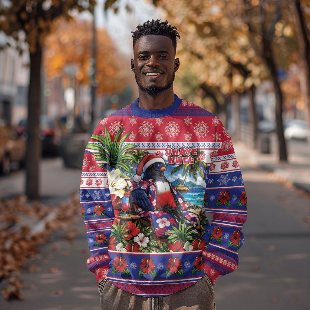 Afro-Haitians Christmas Sweatshirt This Trogon Needs A Beach Retreat