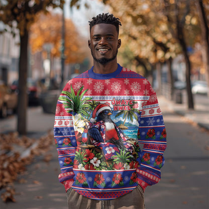 Afro-Haitians Christmas Sweatshirt This Trogon Needs A Beach Retreat