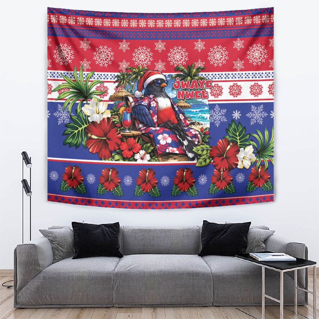 Afro-Haitians Christmas Tapestry This Trogon Needs A Beach Retreat