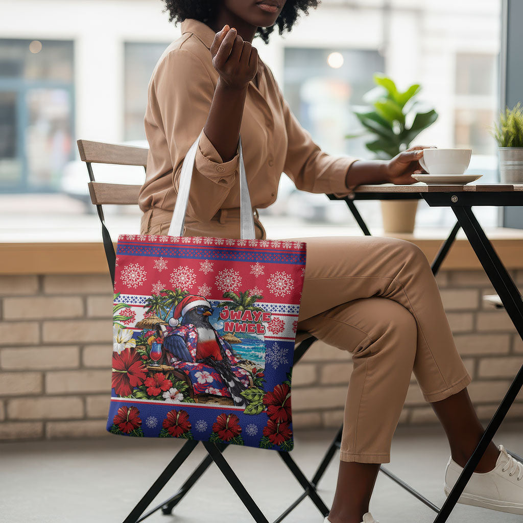 Afro-Haitians Christmas Tote Bag This Trogon Needs A Beach Retreat