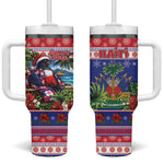 Afro-Haitians Christmas Tumbler With Handle This Trogon Needs A Beach Retreat
