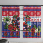 Afro-Haitians Christmas Window Curtain This Trogon Needs A Beach Retreat