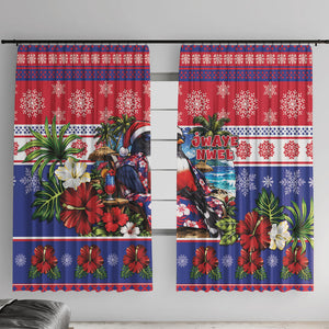 Afro-Haitians Christmas Window Curtain This Trogon Needs A Beach Retreat
