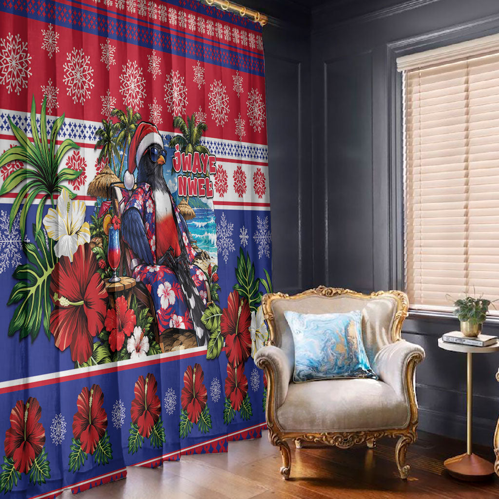 Afro-Haitians Christmas Window Curtain This Trogon Needs A Beach Retreat