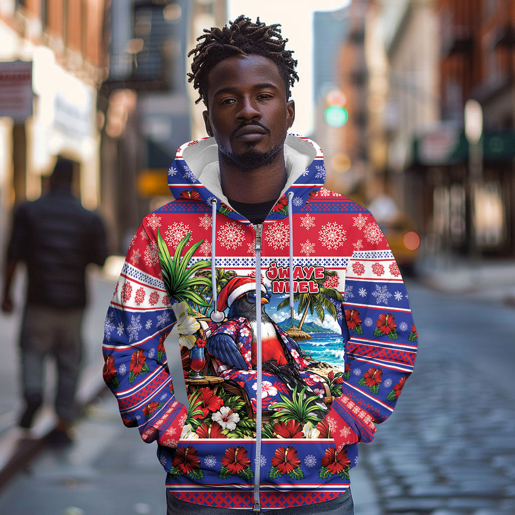 Afro-Haitians Christmas Zip Hoodie This Trogon Needs A Beach Retreat