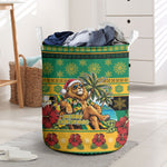 Afro-Jamaicans Christmas Laundry Basket This Rasta Lion Needs A Beach Retreat