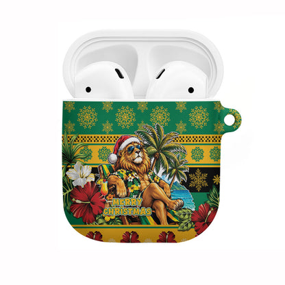 Afro-Jamaicans Christmas AirPods Case This Rasta Lion Needs A Beach Retreat