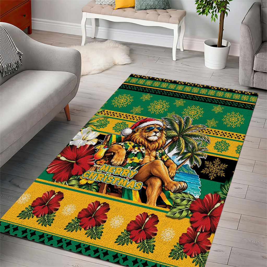 Afro-Jamaicans Christmas Area Rug This Rasta Lion Needs A Beach Retreat