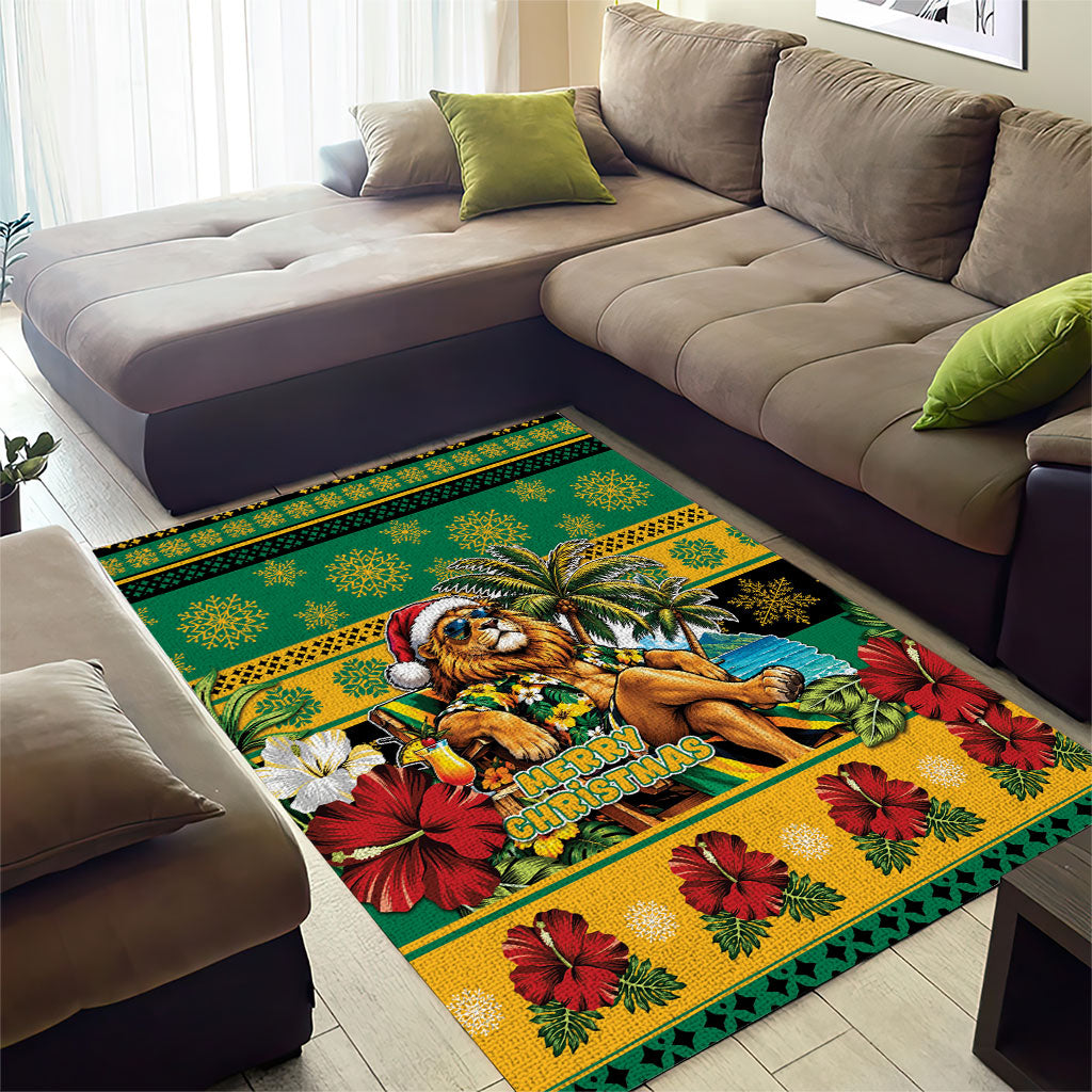 Afro-Jamaicans Christmas Area Rug This Rasta Lion Needs A Beach Retreat