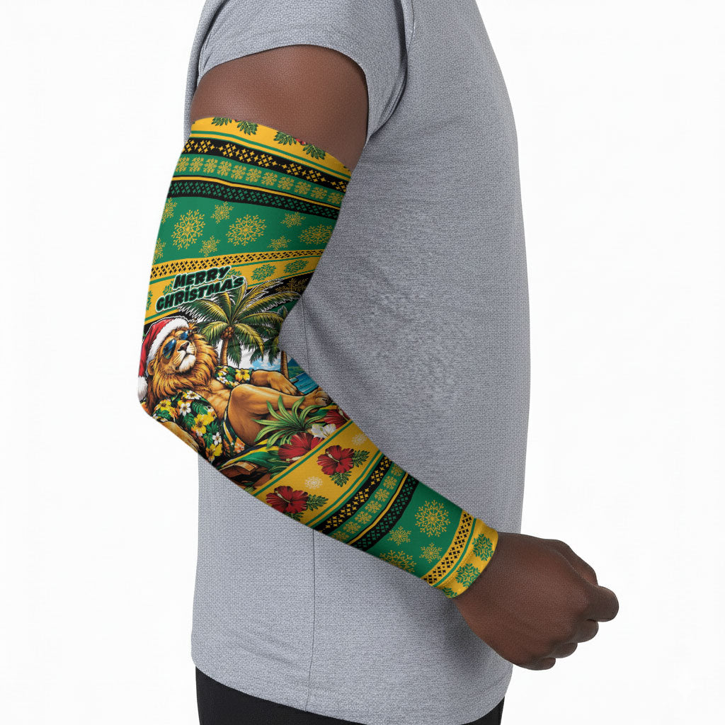 Afro-Jamaicans Christmas Arm Sleeves This Rasta Lion Needs A Beach Retreat