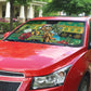 Afro-Jamaicans Christmas Auto Sun Shade This Rasta Lion Needs A Beach Retreat