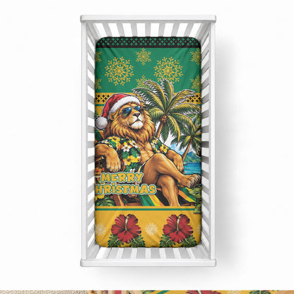 Afro-Jamaicans Christmas Baby Bed Cover This Rasta Lion Needs A Beach Retreat