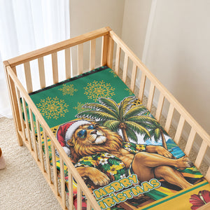 Afro-Jamaicans Christmas Baby Bed Cover This Rasta Lion Needs A Beach Retreat