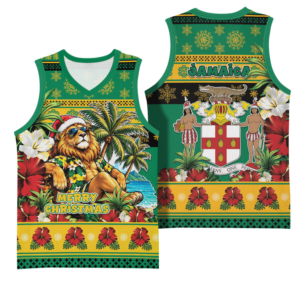 Afro-Jamaicans Christmas Basketball Jersey This Rasta Lion Needs A Beach Retreat