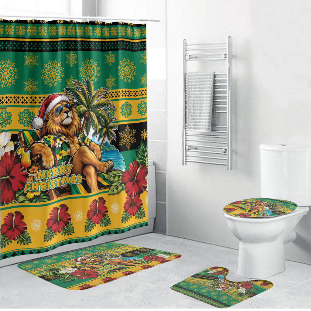 Afro-Jamaicans Christmas Bathroom Set This Rasta Lion Needs A Beach Retreat