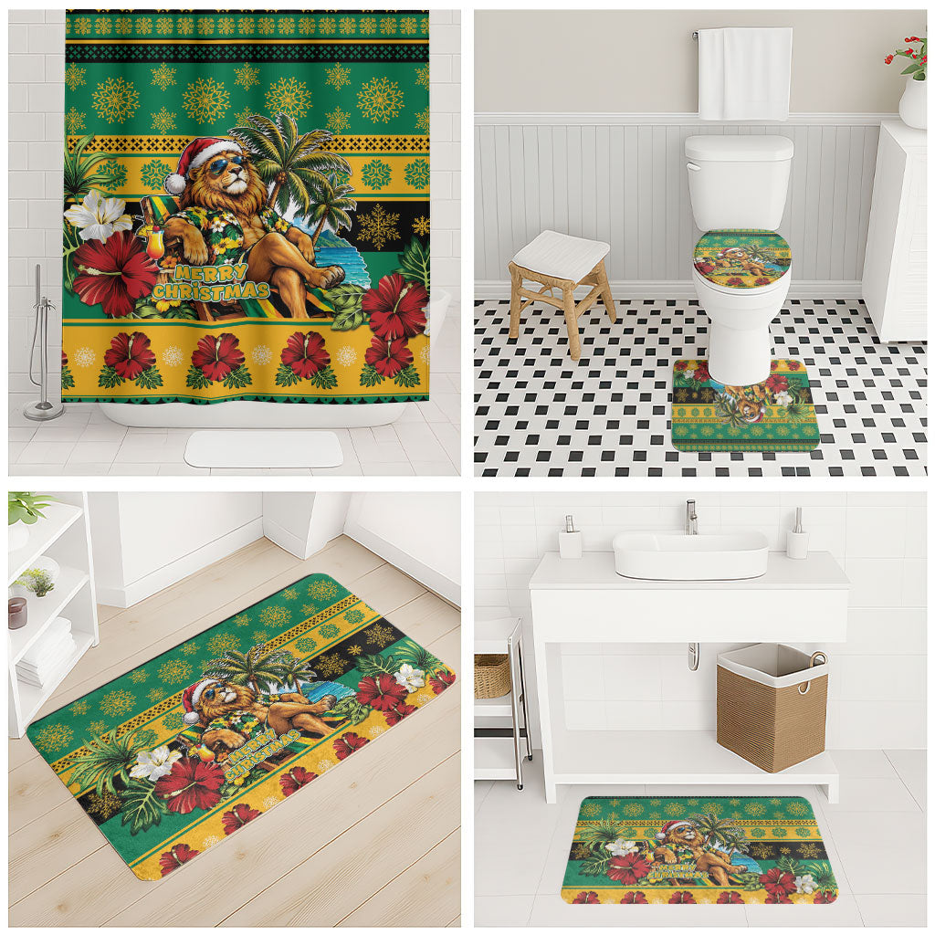 Afro-Jamaicans Christmas Bathroom Set This Rasta Lion Needs A Beach Retreat