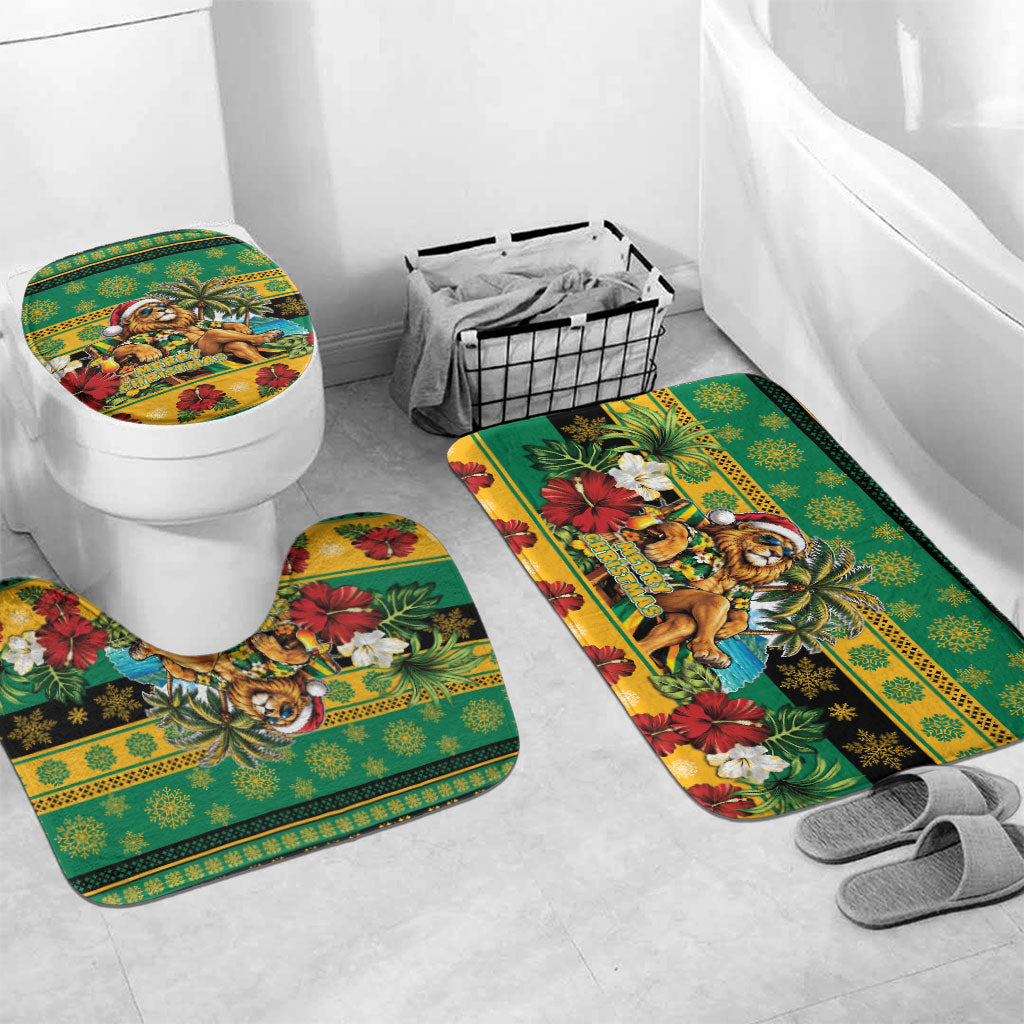 Afro-Jamaicans Christmas Bathroom Set This Rasta Lion Needs A Beach Retreat