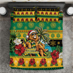 Afro-Jamaicans Christmas Bedding Set This Rasta Lion Needs A Beach Retreat