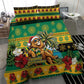 Afro-Jamaicans Christmas Bedding Set This Rasta Lion Needs A Beach Retreat