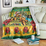 Afro-Jamaicans Christmas Blanket This Rasta Lion Needs A Beach Retreat