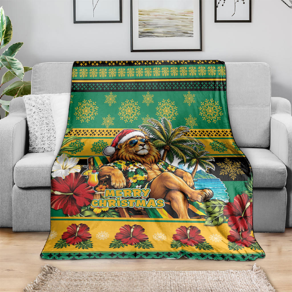 Afro-Jamaicans Christmas Blanket This Rasta Lion Needs A Beach Retreat