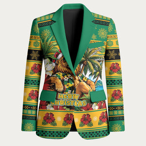 Afro-Jamaicans Christmas Blazer This Rasta Lion Needs A Beach Retreat