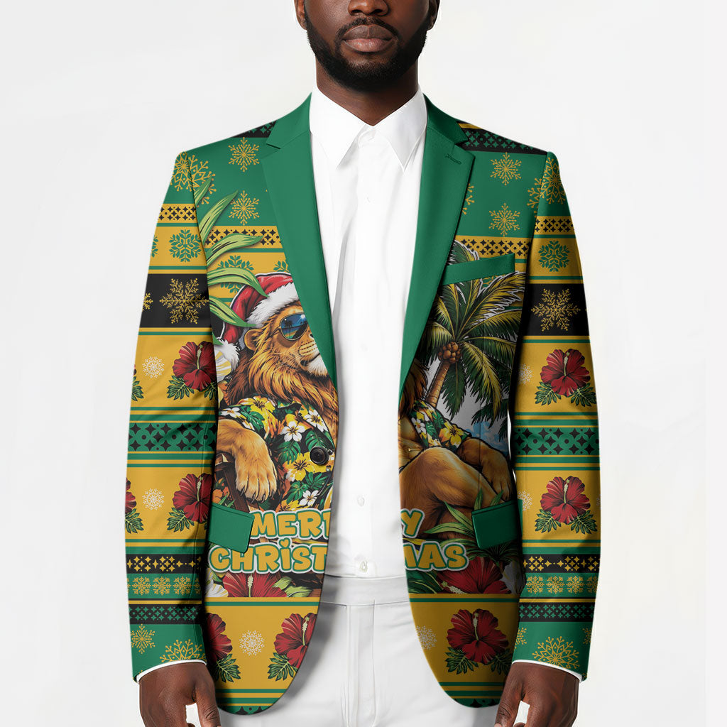 Afro-Jamaicans Christmas Blazer This Rasta Lion Needs A Beach Retreat