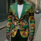 Afro-Jamaicans Christmas Blazer This Rasta Lion Needs A Beach Retreat