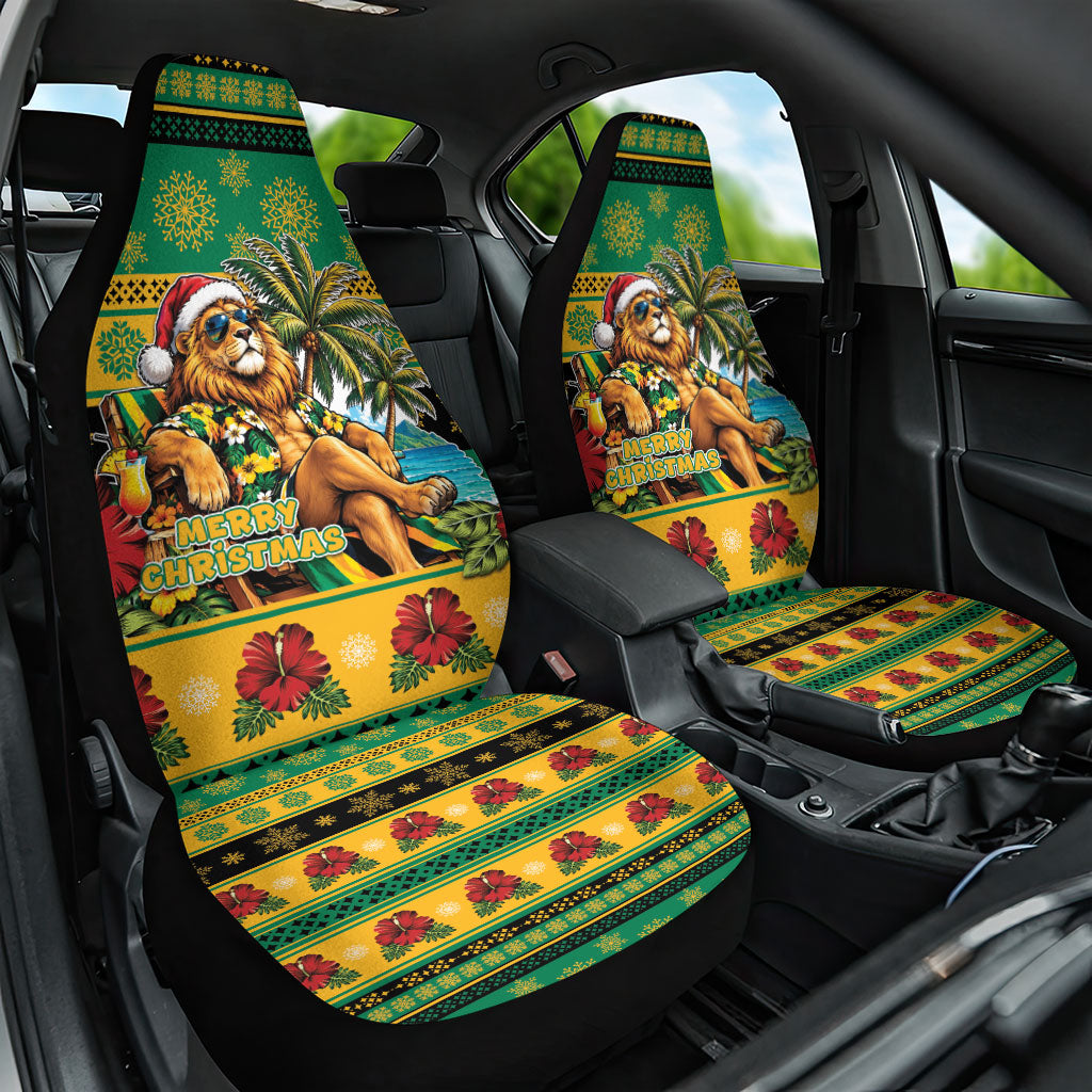 Afro-Jamaicans Christmas Car Seat Cover This Rasta Lion Needs A Beach Retreat