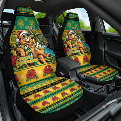 Afro-Jamaicans Christmas Car Seat Cover This Rasta Lion Needs A Beach Retreat