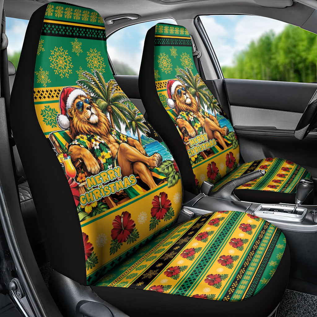 Afro-Jamaicans Christmas Car Seat Cover This Rasta Lion Needs A Beach Retreat