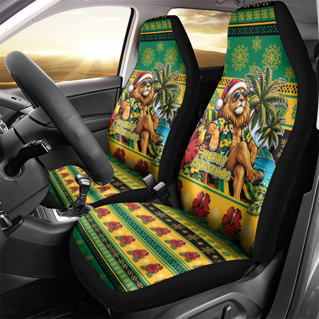 Afro-Jamaicans Christmas Car Seat Cover This Rasta Lion Needs A Beach Retreat