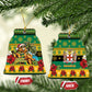 Afro-Jamaicans Christmas Ceramic Ornament This Rasta Lion Needs A Beach Retreat