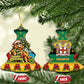 Afro-Jamaicans Christmas Ceramic Ornament This Rasta Lion Needs A Beach Retreat