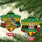 Afro-Jamaicans Christmas Ceramic Ornament This Rasta Lion Needs A Beach Retreat