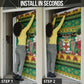 Afro-Jamaicans Christmas Door Cover This Rasta Lion Needs A Beach Retreat