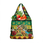 Afro-Jamaicans Christmas Grocery Bag This Rasta Lion Needs A Beach Retreat