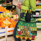 Afro-Jamaicans Christmas Grocery Bag This Rasta Lion Needs A Beach Retreat