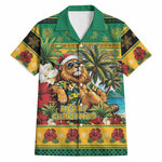 Afro-Jamaicans Christmas Hawaiian Shirt This Rasta Lion Needs A Beach Retreat
