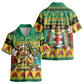 Afro-Jamaicans Christmas Kid Hawaiian Shirt This Rasta Lion Needs A Beach Retreat