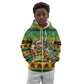 Afro-Jamaicans Christmas Kid Hoodie This Rasta Lion Needs A Beach Retreat