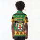 Afro-Jamaicans Christmas Kid Polo Shirt This Rasta Lion Needs A Beach Retreat