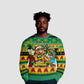 Afro-Jamaicans Christmas Ugly Christmas Sweater This Rasta Lion Needs A Beach Retreat