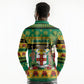 Afro-Jamaicans Christmas Long Sleeve Polo Shirt This Rasta Lion Needs A Beach Retreat