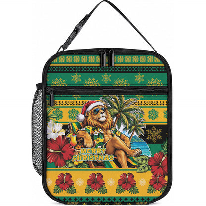 Afro-Jamaicans Christmas Lunch Bag This Rasta Lion Needs A Beach Retreat