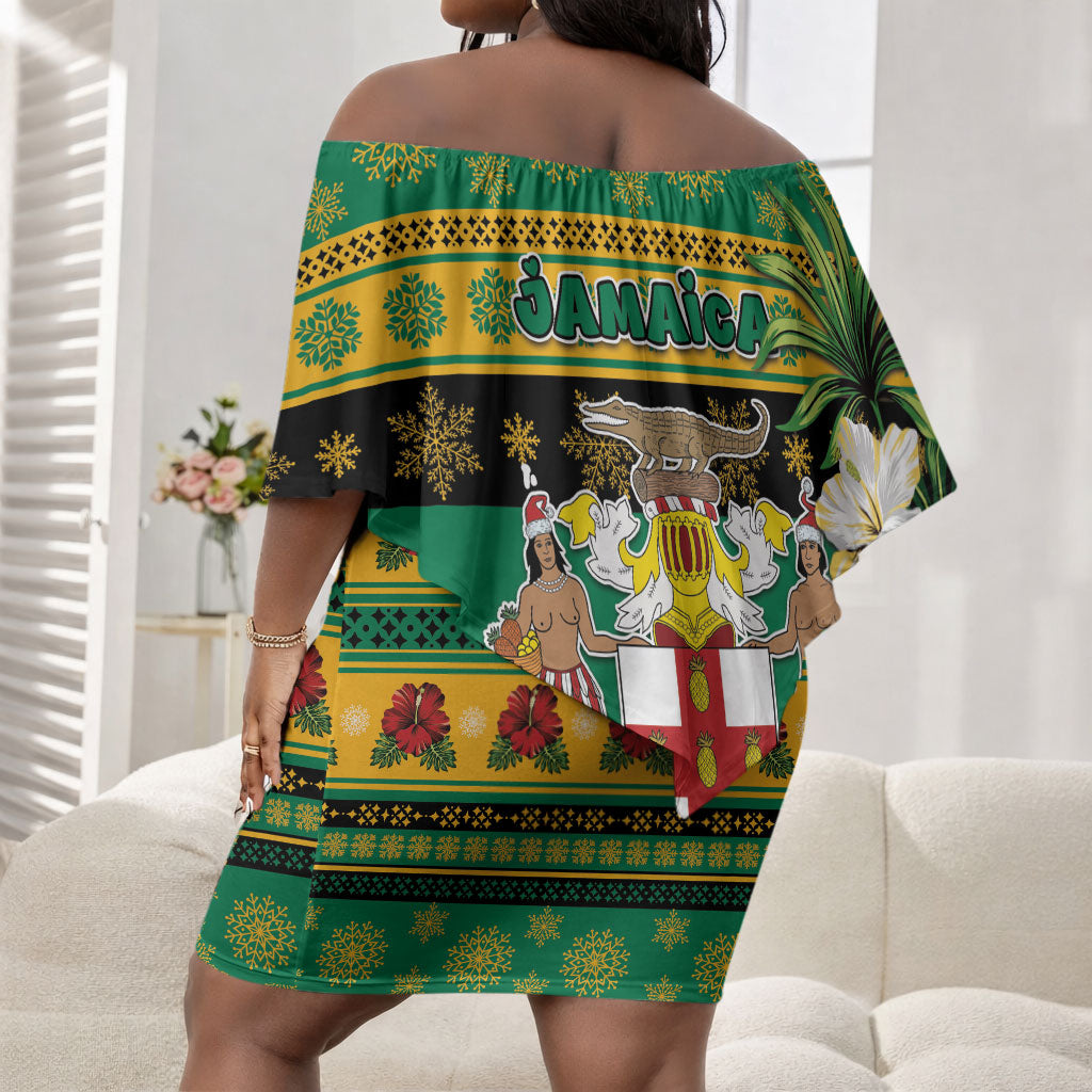 Afro-Jamaicans Christmas Off Shoulder Short Dress This Rasta Lion Needs A Beach Retreat